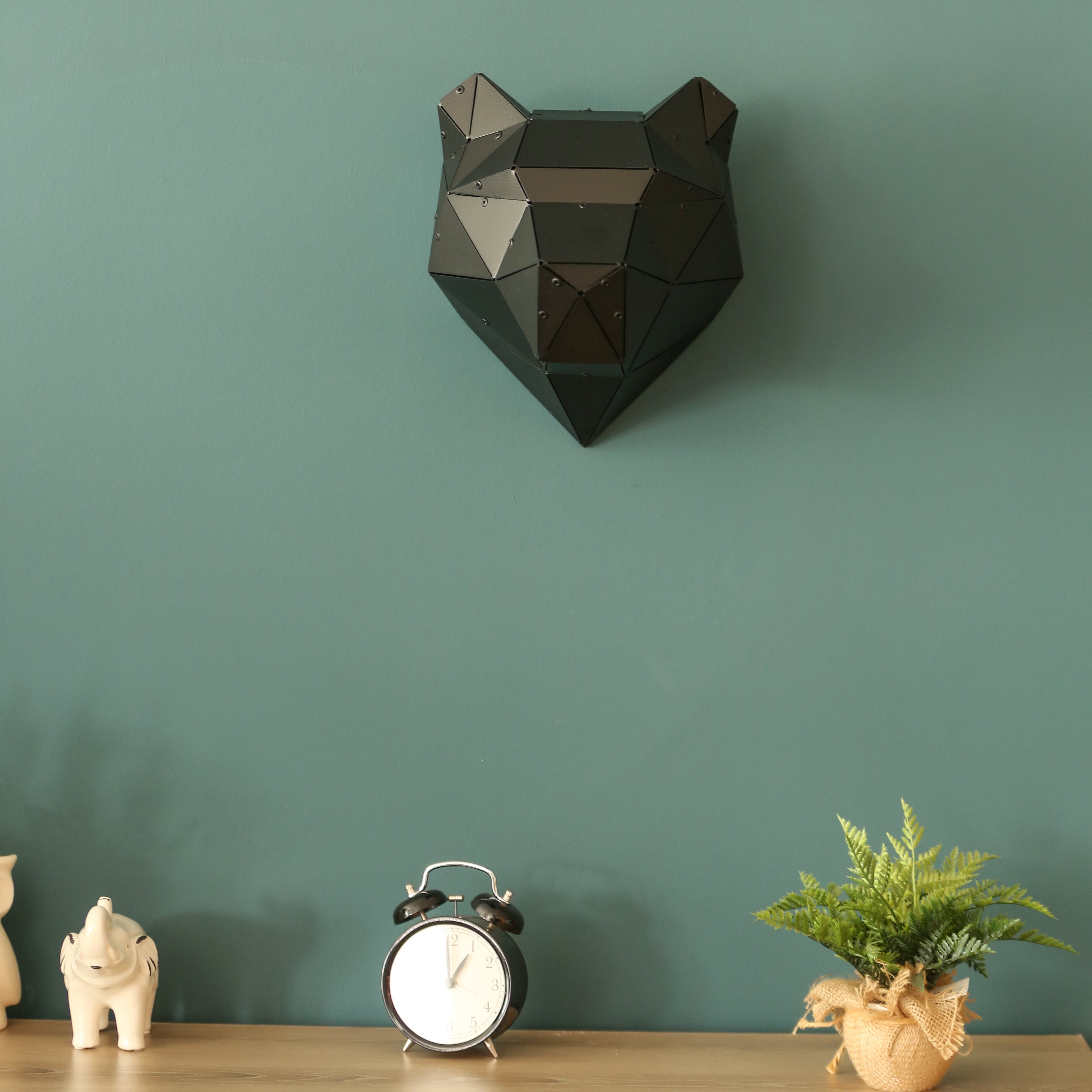 3D Geometric Wall Art of Puma